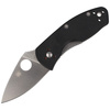 Spyderco - Nóż składany Ambitious G-10 Black Plain - Czarny - C148GP