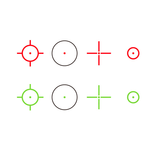 Vector Optics - Kolimator otwarty Omega - Picatinny/Weaver QD - Czarny - SCRD-48