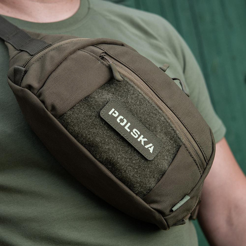 M-Tac - Naszywka - Polska 25х80 - Laser Cut Fluorescencyjna - Ranger Green/Lum - 51004223