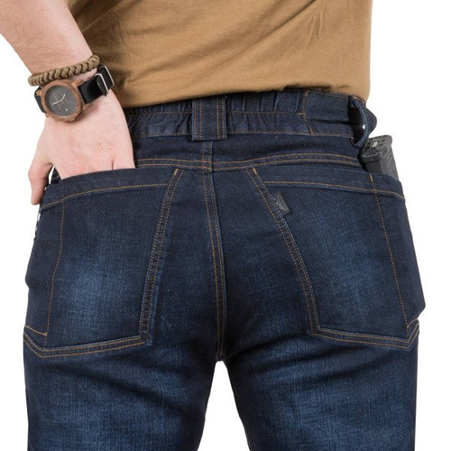 Helikon - Spodnie Greyman Tactical Jeans® Denim Mid - Dżinsowe - Denim Blue - SP-GTJ-DD-31