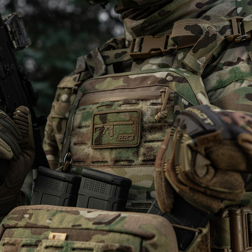 M-Tac - Naszywka AR-15 - PVC - 3D - Kamuflaż - 8613