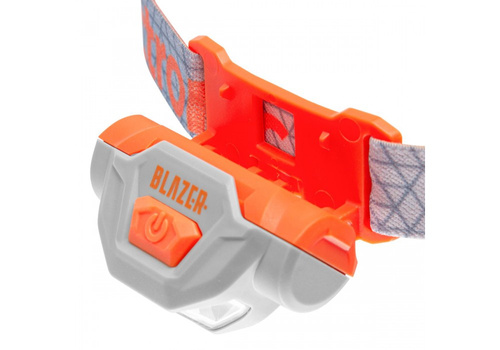 Mactronic - Latarka czołówka BLAZER - 215lm - Pomarańczowo/Szara - AHL0111