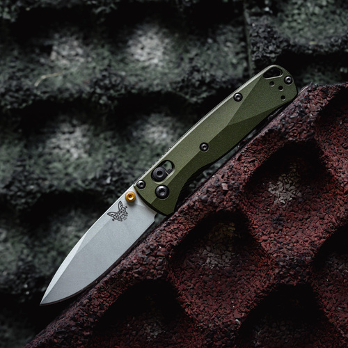 Benchmade - Nóż składany 533SL-10 Mini Bugout - CPM-S90V - Zielony - 533SL-10