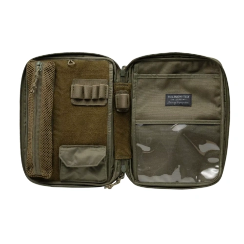 Helikon - Pokrowiec z organizerem w formacie A5 Notebook Cover - Cordura - Olive Green - MO-NBC-CD-02