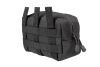 GFC Tactical - Pozioma średnia ładownica Cargo Pouch - Czarna - GFT-19-019550