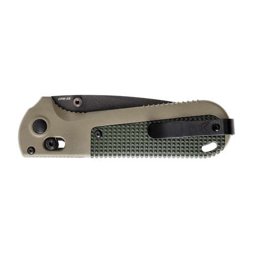 Benchmade - Nóż składany Redoubt - CPM-D2 - Grivory - Forest Green - Plain - 431BK-1