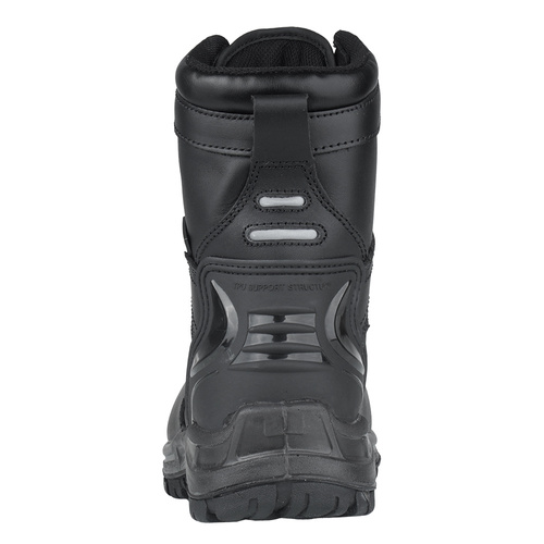 Bennon - Buty wojskowe Commodore S3 - Skórzane - Regi-Tex - Czarne - Z93860