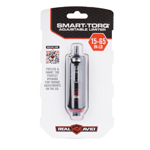Real Avid - Nasadka 1/4" limitująca moment obrotowy Smart-Torq Adjustable Limiter - Czarny - AVSTAL1565