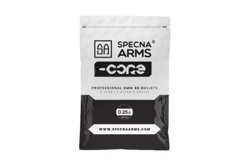 Specna Arms - Kulki do ASG CORE - 0.25 g - 1000 szt. - Białe - SPE-16-021004