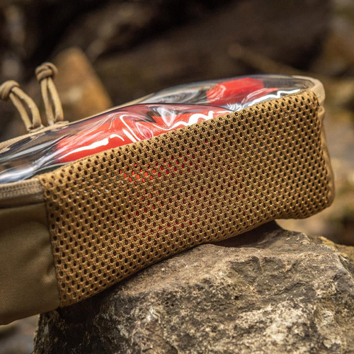 M-Tac - Kieszeń przezroczysta Elite Medium - Średnia - Coyote - 10147005-M