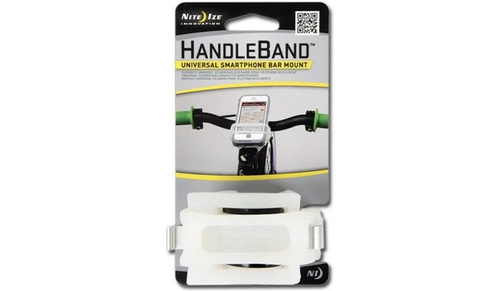 Nite Ize - Uchwyt na kierownicę HandleBand Universal Smartphone Mount - Clear - HDB-02-R3