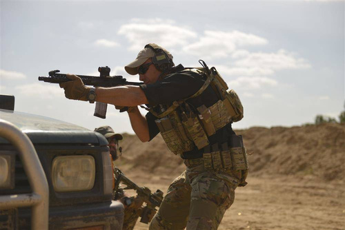 Direct Action - Ładownica na radio Universal Radio Pouch - MOLLE - PenCott BadLands - PO-RDUN-CD5-PBL