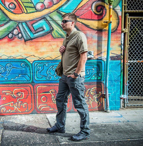 Helikon - Spodnie taktyczne UTP® (Urban Tactical Pants®) - Polycotton Canvas - Khaki - SP-UTL-PC-13