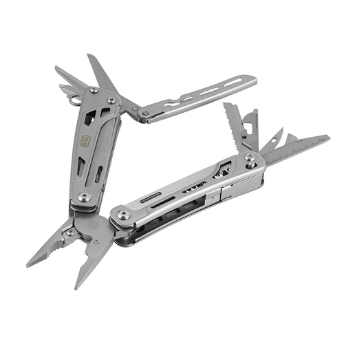 M-Tac - Multitool Type 10 - 10 funkcji - Srebrny - 60079011