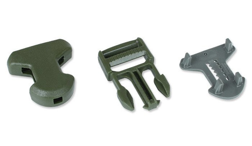 ITW Nexus - Klamra GT 1in Surface Mount - Zielony