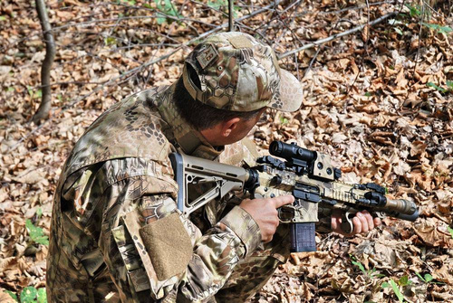 Helikon - Spodnie wojskowe CPU® - RipStop - PenCott SandStorm - SP-CPU-NR-43