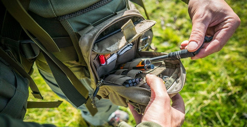 Helikon - Kieszeń Urban Admin Pouch - Cordura - MOLLE - Coyote Brown - MO-O03-CD-11