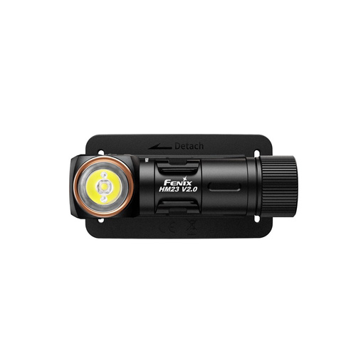 Fenix - Latarka czołowa LED HM23 V2.0 - 300 lm - Czarna - HM23 V2.0