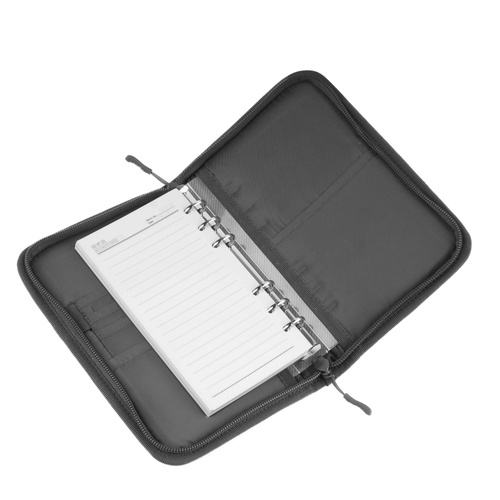 Mil-Tec - Notes z organizerem Hextac Tactical - Mały - Poliester - Czarny - 15986002
