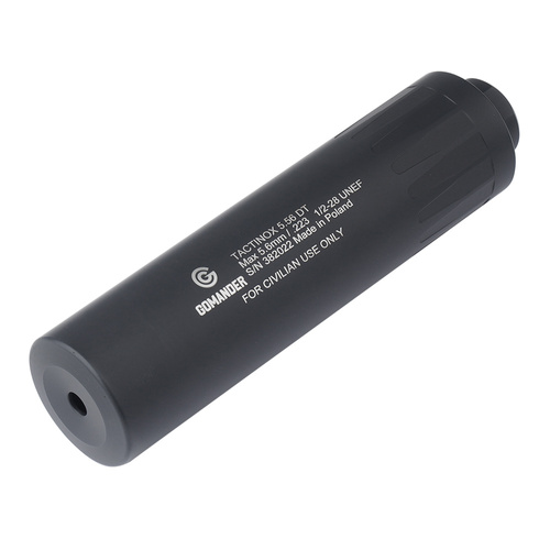 Gomander - Tactinox 5,56 DT - Kal. 5,56 mm / .223 - 1/2 x 28 UNEF - Czarny - TB0.8433 1/2x28UNEF-BK