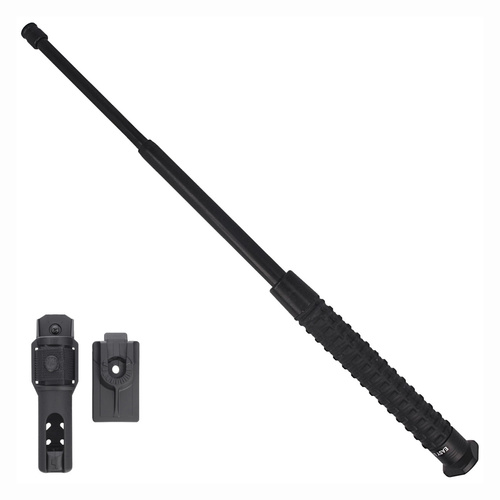 ESP - Hartowana pałka teleskopowa Easy Lock - 24" - Czarna - ExBTT-24H-BK BHT-55