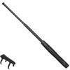 ESP - Hartowana pałka teleskopowa z klipsem - 45 cm - Rękojeść ergonomiczna - EXB-18HE BLK BC-01