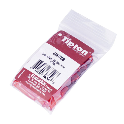 Tipton - Zestaw zbijaków Snap Caps - .22 Rimfire - 25 sztuk - 486758