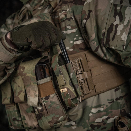 M-Tac - Ładownica z rzepem na stazę Gen.III - Multicam - 10137408