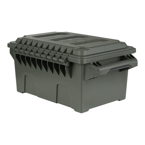 Fosco Industries - Skrzynia amunicyjna Utility Ammo Box Compact - 18,5 L - Polimer - Zielony - 465204
