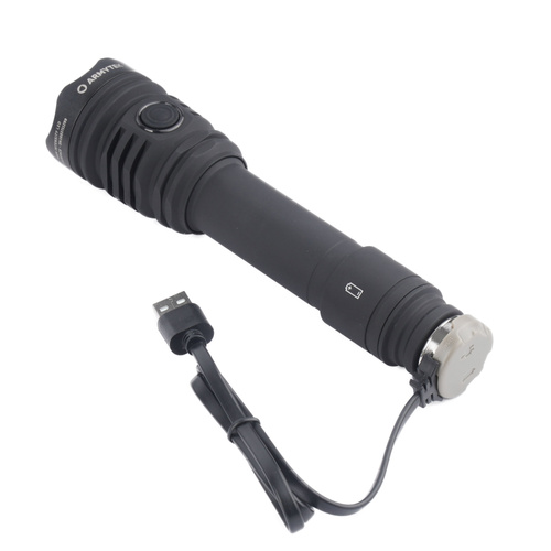 Armytek - Latarka taktyczna Predator Pro Max - Strobe - 3000 lm - Czarna - F08201PC