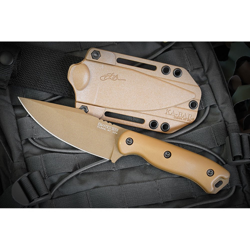 Ka-Bar - Nóż survivalowy Becker Harpoon - Coyote Tan - BK18 