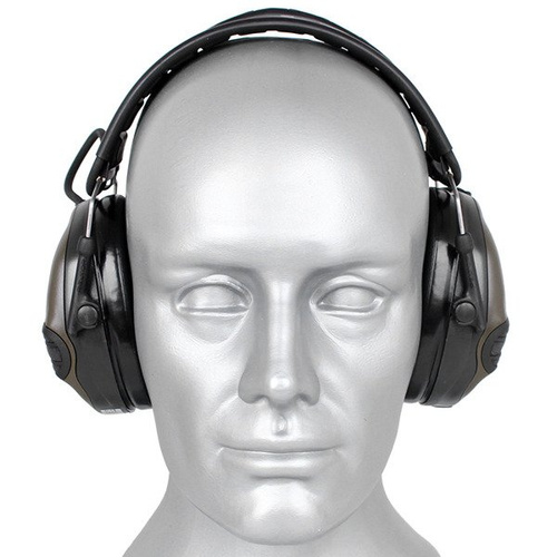 3M - Aktywne ochronniki słuchu Peltor SportTac - Zielony OD