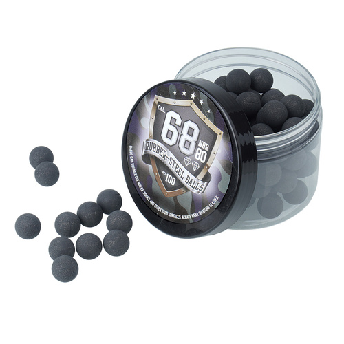 Byrna - Kule gumowo-metalowe Guard Power - Kaliber .68 - 100 sztuk - FI-17.3GM2