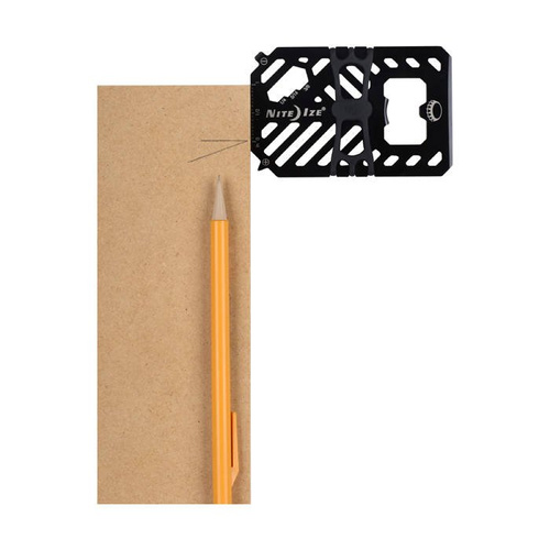 Nite Ize - Zasobnik pieniężny Financial Tool Multi Tool Wallet - Stalowy - FMT2-11-R7