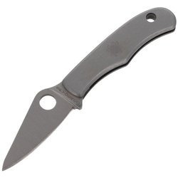 Spyderco - Nóż składany Bug - Stal nierdzewna - Srebrny - C133P