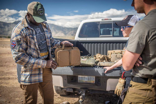 Helikon - Pokrowiec na dwa pistolety Multi Pistol Wallet® - Shadow Grey - MO-MPW-CD-35