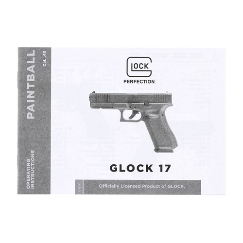 Umarex - Pistolet RAM na kule gumowe Glock Gen 5 T4E kal .43 - Czarny/FDE - 211.00.04