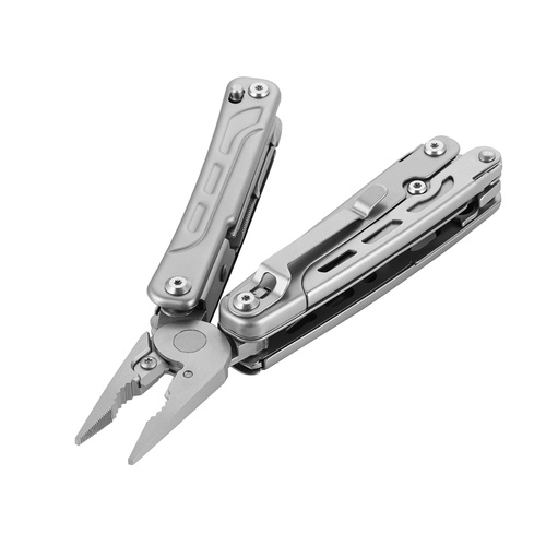 M-Tac - Multitool Type 10 - 10 funkcji - Srebrny - 60079011