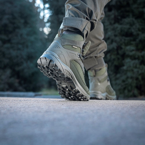 M-Tac - Buty taktyczne za kostkę jesienno-zimowe - Cordura - Ranger Green - 1JJ143/9TPLV