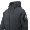 Helikon - Bluza Urban Hoodie Lite - Rozpinana - Bawełna - Poliester - Light Grey Melange - BL-ULF-CB-2G