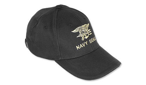 FOSTEX - Czapka z daszkiem Navy Seals - Czarny