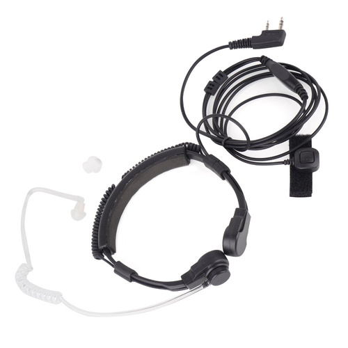 Laryngofon regulowany MC-10 do radiotelefonów BaoFeng - Wtyk Kenwood