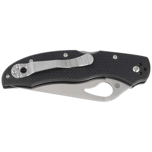 Spyderco - Nóż składany Byrd Harrier 2 - 8Cr13MoV - Czarny - BY01GPS2