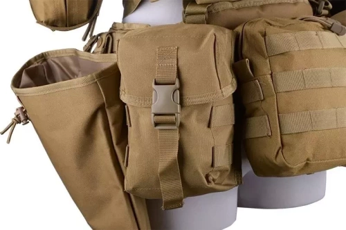 GFC Tactical - Ładownica Cargo z klamrą - Nylon - Oliwkowy - GFT-19-018398