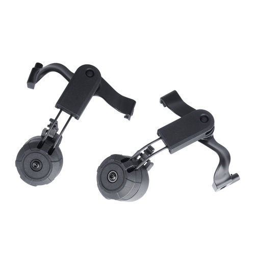 Earmor - Adaptery na hełm do ochronników słuchu M32 Mark4 - Czarny - M19C MARK4