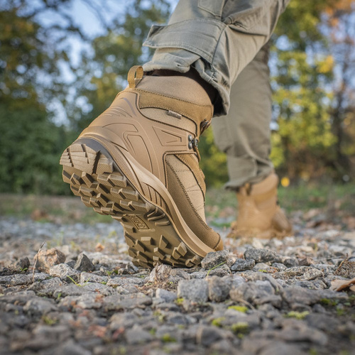 M-Tac - Buty taktyczne za kostkę jesienno-zimowe - Cordura - Coyote - 1JJ143/8TPLV