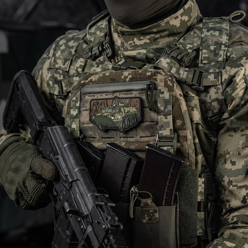 M-Tac - Naszywka Morale Patch 3D BTR-4 Bucephalus - PVC - Zielony/Brązowy - 51348367