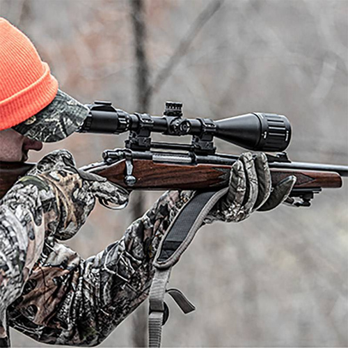 Leapers - Montaż dwuczęściowy AccuSync 1"/22 - 25,4 mm - Średni - Czarny - AQR115