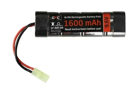 GFC Energy - Akumulator ASG NiMH 9,6V 1600mAh - Tamiya Mini - GFE-06-003046