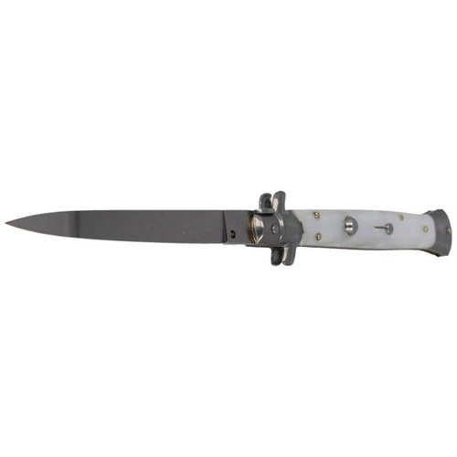 Frank Beltrame - Nóż sprężynowy Stiletto Pearl 28 cm - FB 28/36